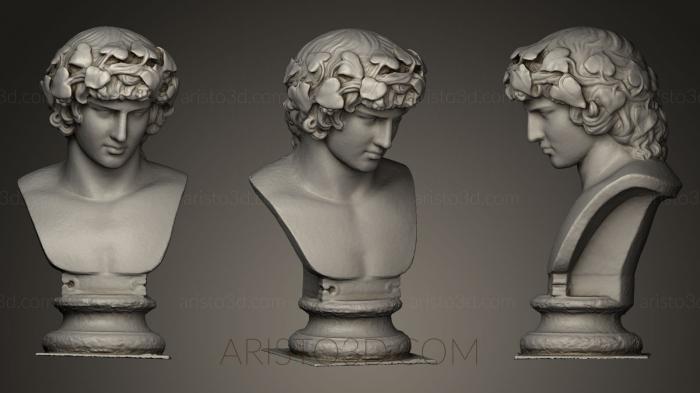 Busts and heads antique and historical (BUSTA_0239) 3D model for CNC machine